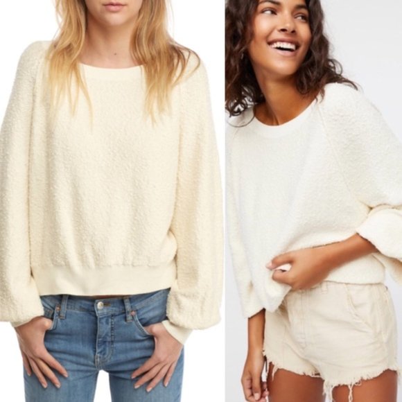 Free People Sweaters - Free People Found My Friend Sweatshirt